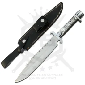 15" Resident Evil 5 Chris Redfield Survival Knife in Just $69 (Spring Steel & D2 Steel versions are Available) from Resident Evil Knives
