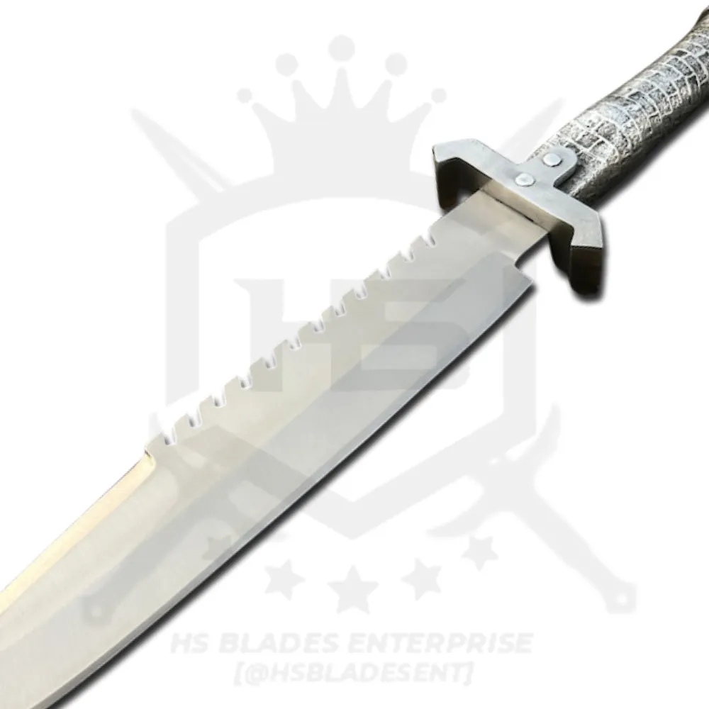 15" Resident Evil 5 Chris Redfield Survival Knife in Just $69 (Spring Steel & D2 Steel versions are Available) from Resident Evil Knives