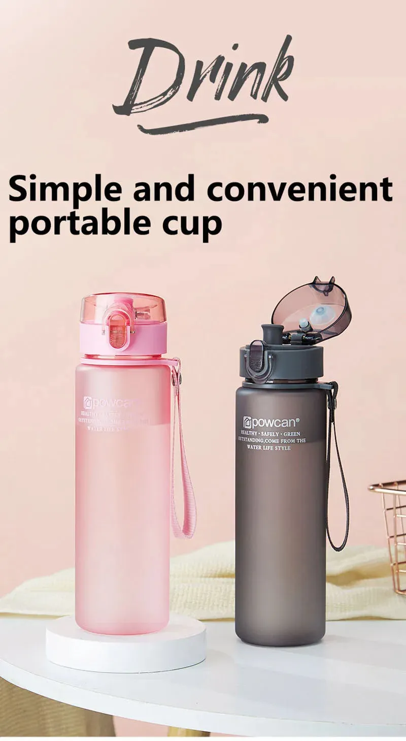 500ml Cute Water Bottle Shaker