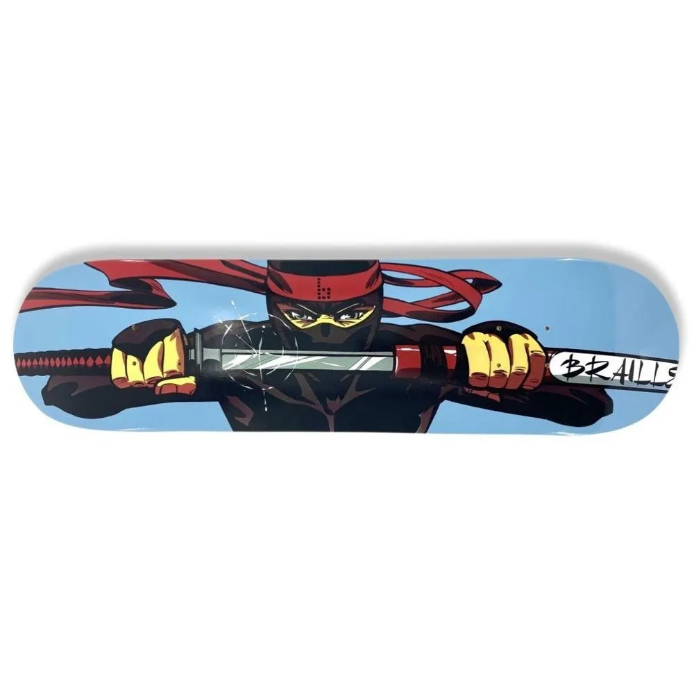 Braille Ninja Sword Skateboard Decks Skateboard Deck