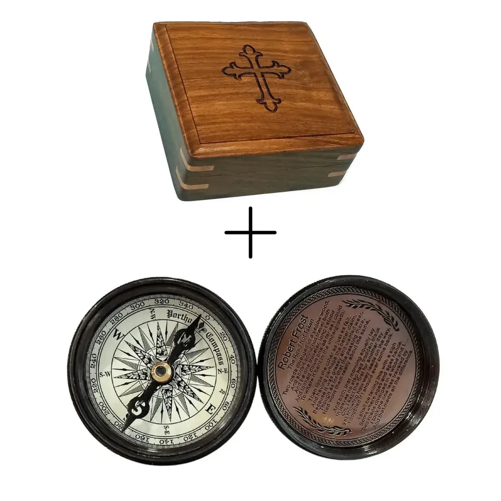 Brass Compass BC0082