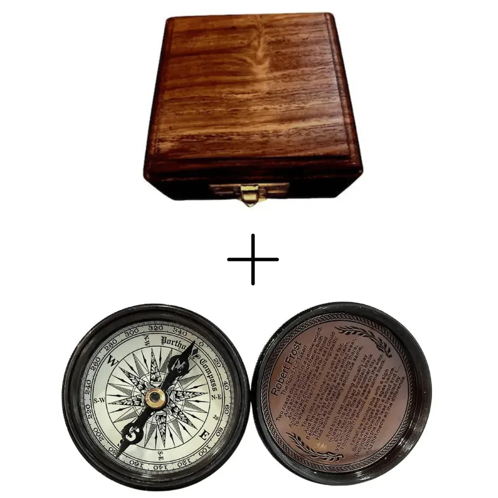 Brass Compass BC0082
