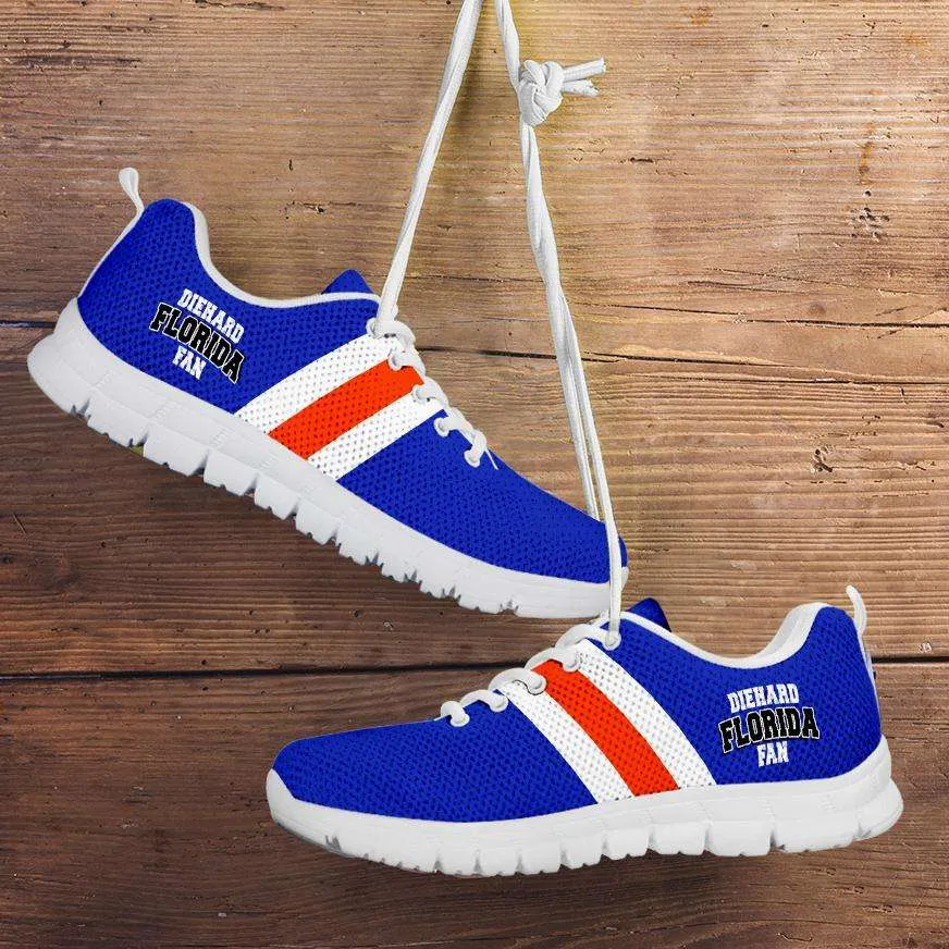 Diehard Florida Gator Fan Running Shoes