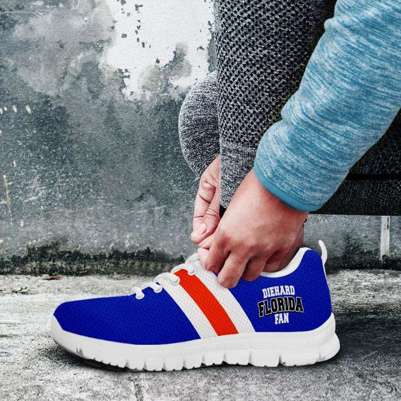 Diehard Florida Gator Fan Running Shoes