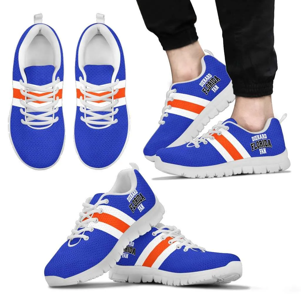 Diehard Florida Gator Fan Running Shoes
