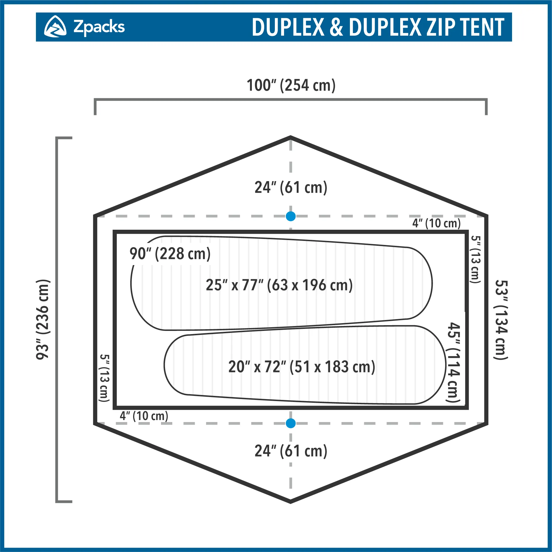 Duplex Zip Tent