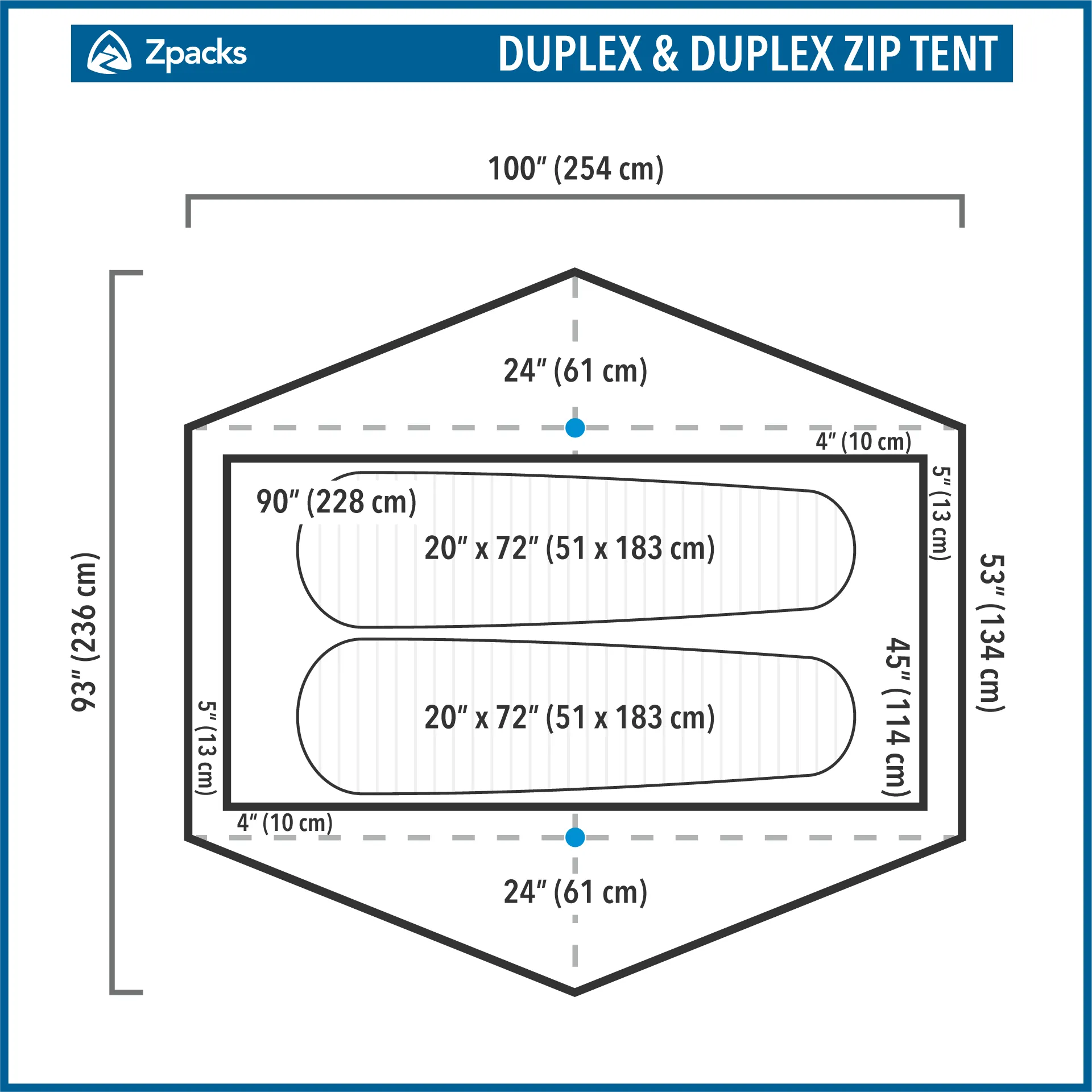 Duplex Zip Tent