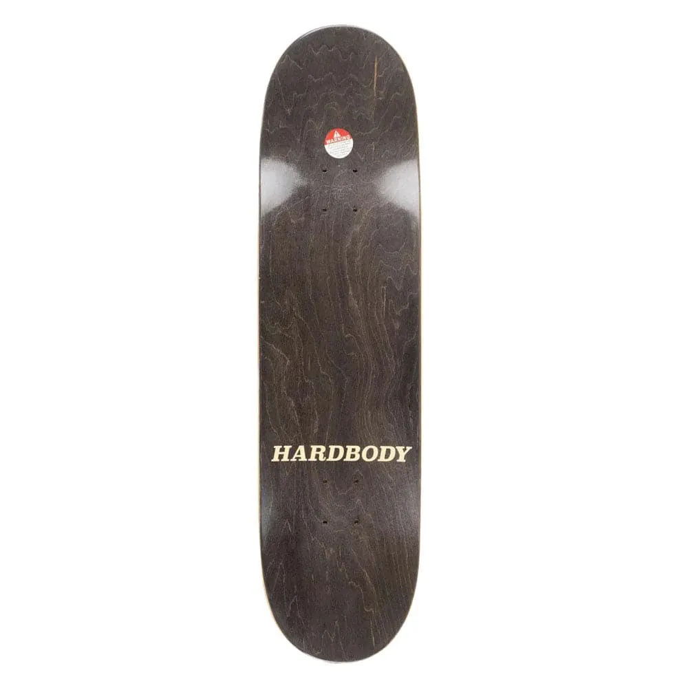 Hardbody 'Logo' 8.5" Deck (Black / White)