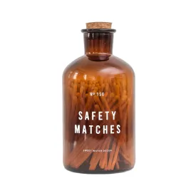 Large Apothecary Safety 4in Matches - White Tip