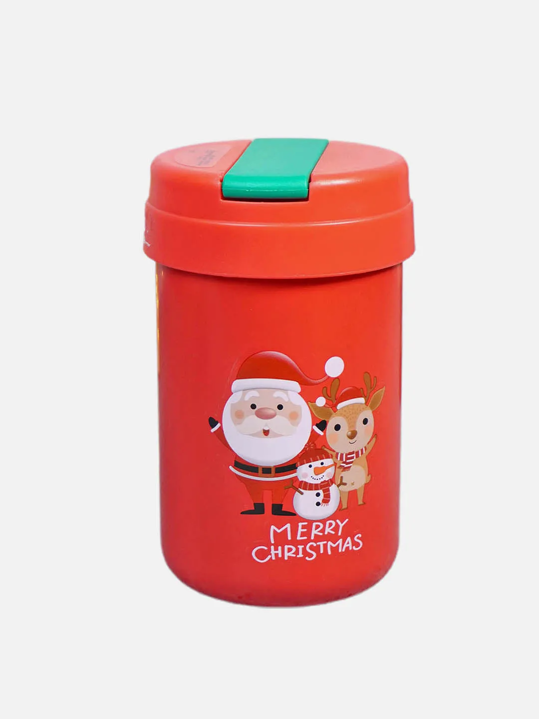 Little Surprise Box Mini Sipper Lid Christmas themed Stainless Steel sipper water bottle For Kids