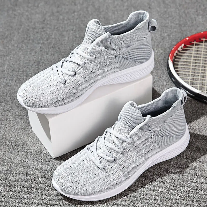 Men's Flying Woven Lace-Up Sneakers