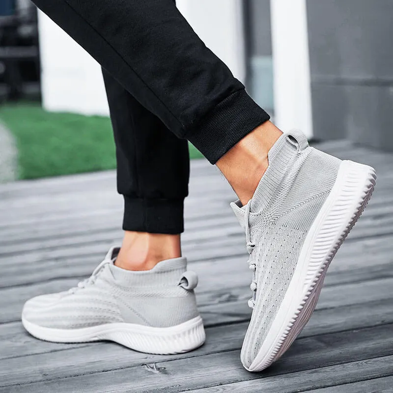 Men's Flying Woven Lace-Up Sneakers