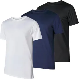 Mens Workout Short Sleeve Athletic Gym T-Shirts 3 Pack Mens Dry Fit Running Shirt Moisture Wicking Active Crew Tees for Men