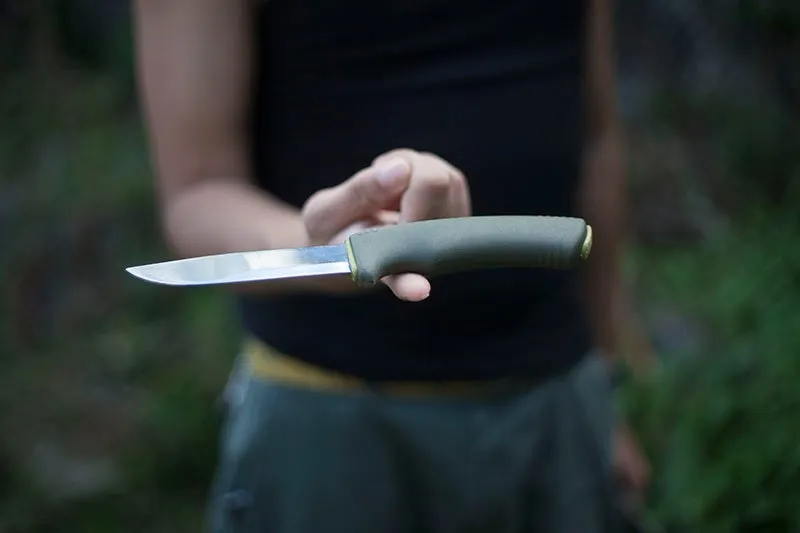 Morakniv Bushcraft Forest | Friction Grip | Stainless Steel (12356)