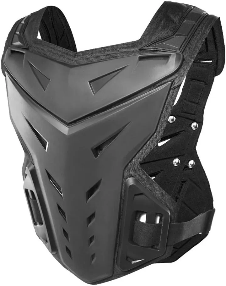 Motorcycle Armor Body Guard Vest, Street Bike Riding Off-Road Racing Cycling Skiing Motocross Adult Chest Protector