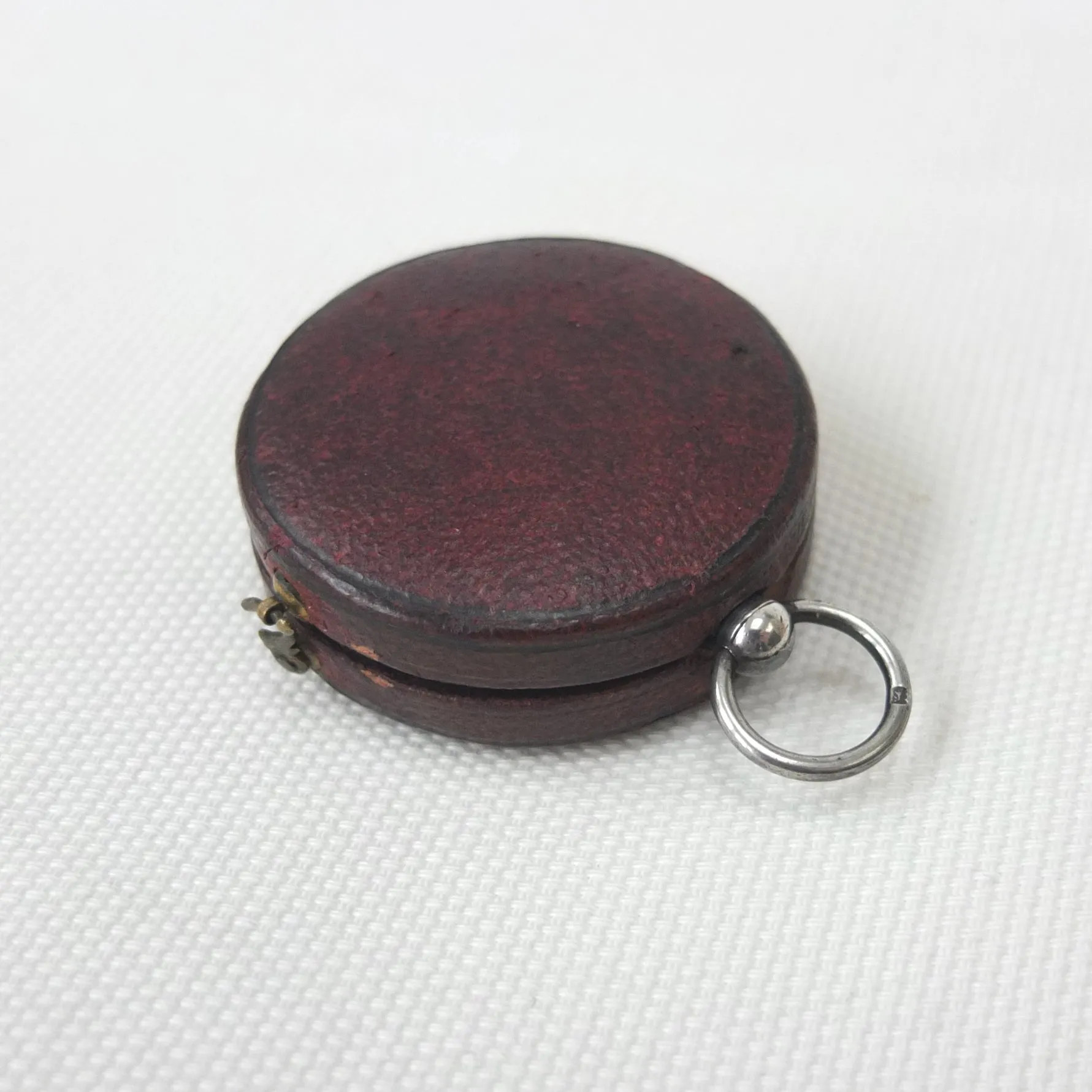 Silver Francis Barker Pebble Lens Compass (1912)