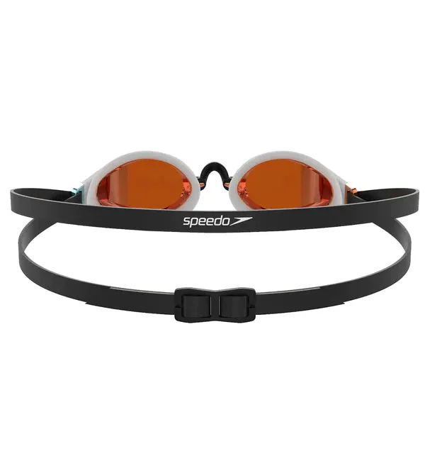 Speedo Fastskin Speedsocket Mirror - Lens goggles - White/ Mirror