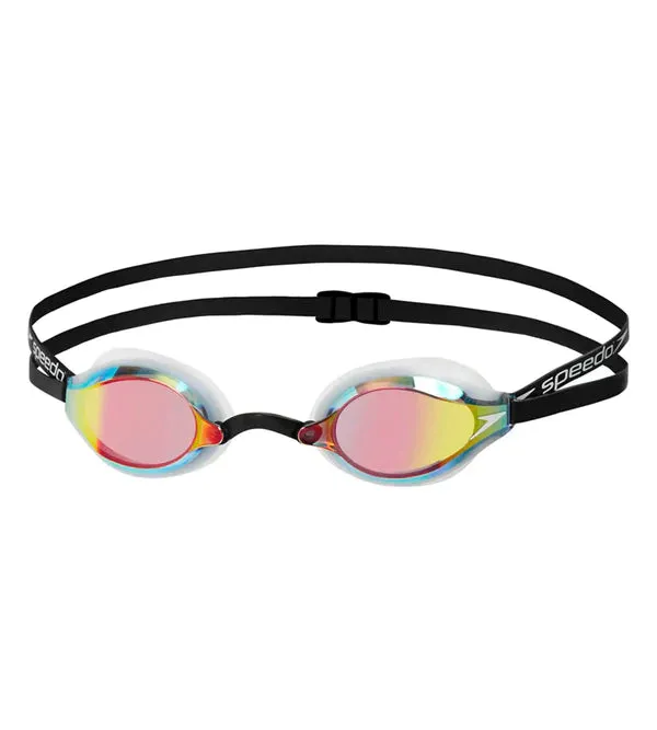 Speedo Fastskin Speedsocket Mirror - Lens goggles - White/ Mirror