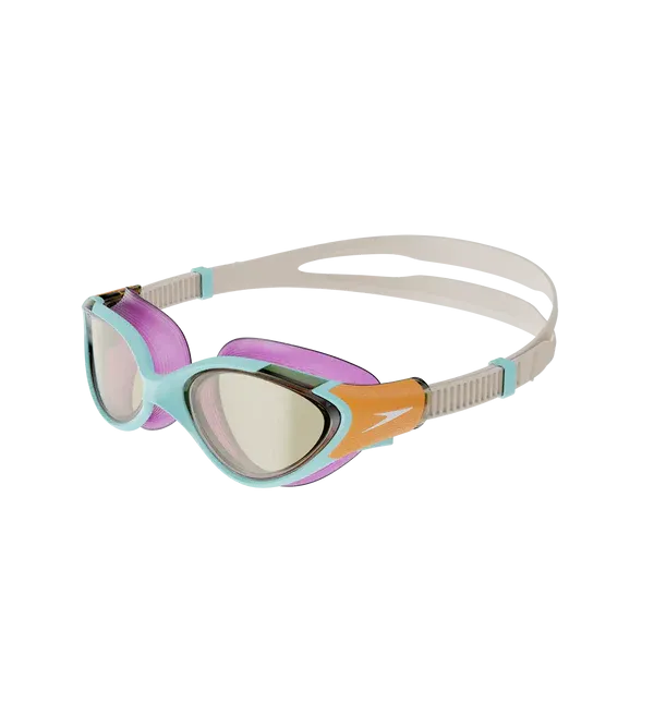 Speedo Women's Biofuse 2.0 Tint - Lens Goggles -Blue & Orange