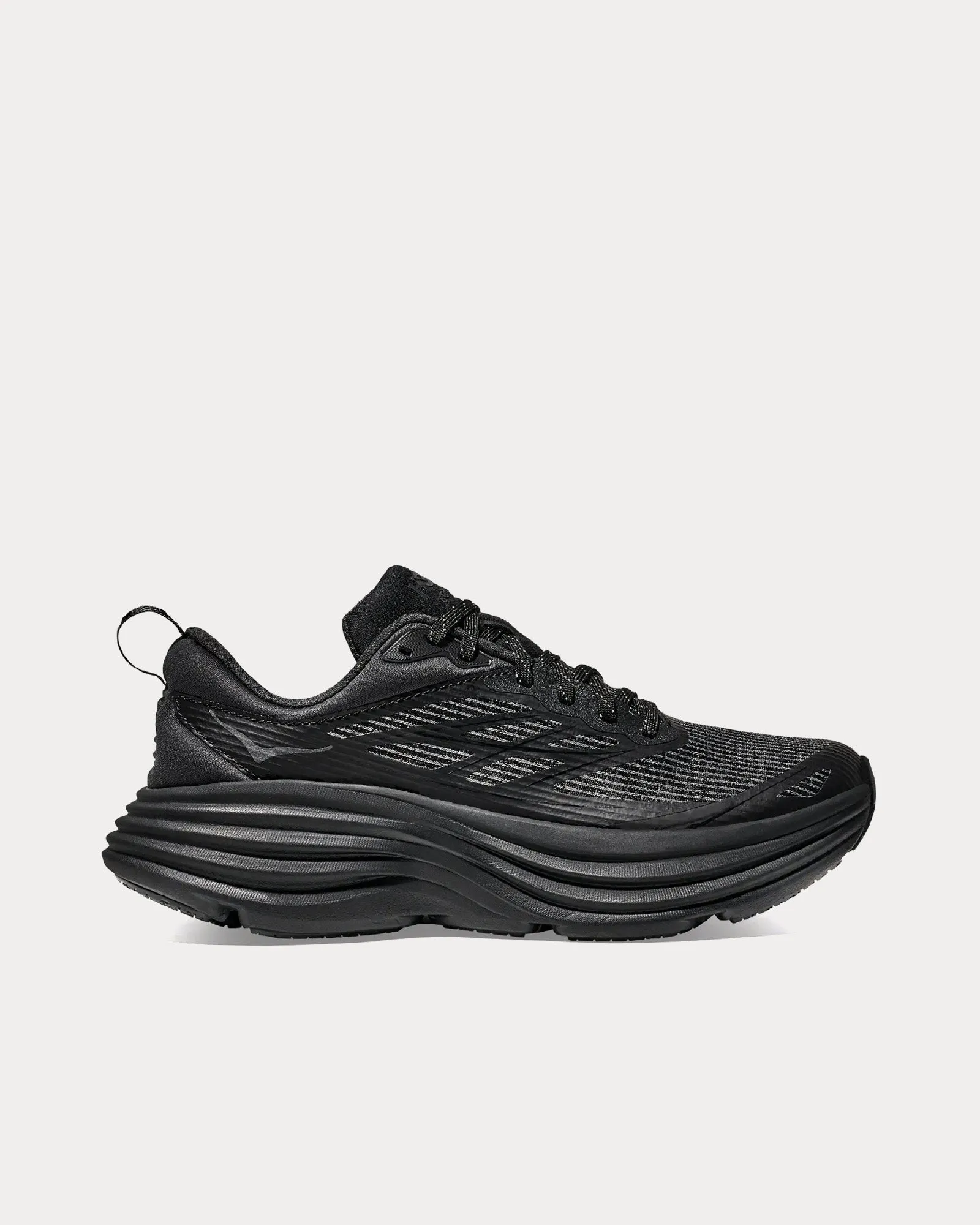 Stealth/Tech Bondi 8 Caged Black / Black Running Shoes