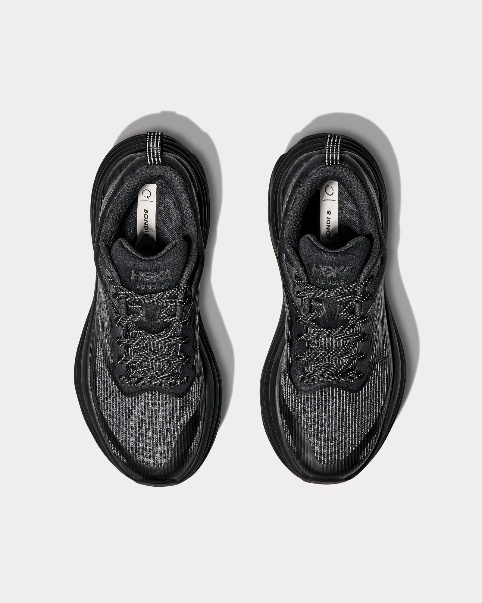Stealth/Tech Bondi 8 Caged Black / Black Running Shoes