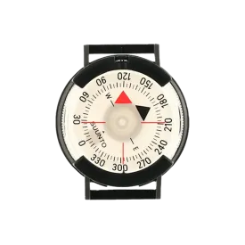 Suunto M-9/BLACK/BLACK/NH Wrist Compass with Velcro Strap (SS004403001)