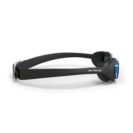 Swimming goggles xbase l clear lenses - black