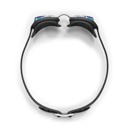 Swimming goggles xbase l clear lenses - black