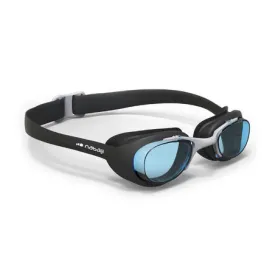 Swimming goggles xbase l clear lenses - black