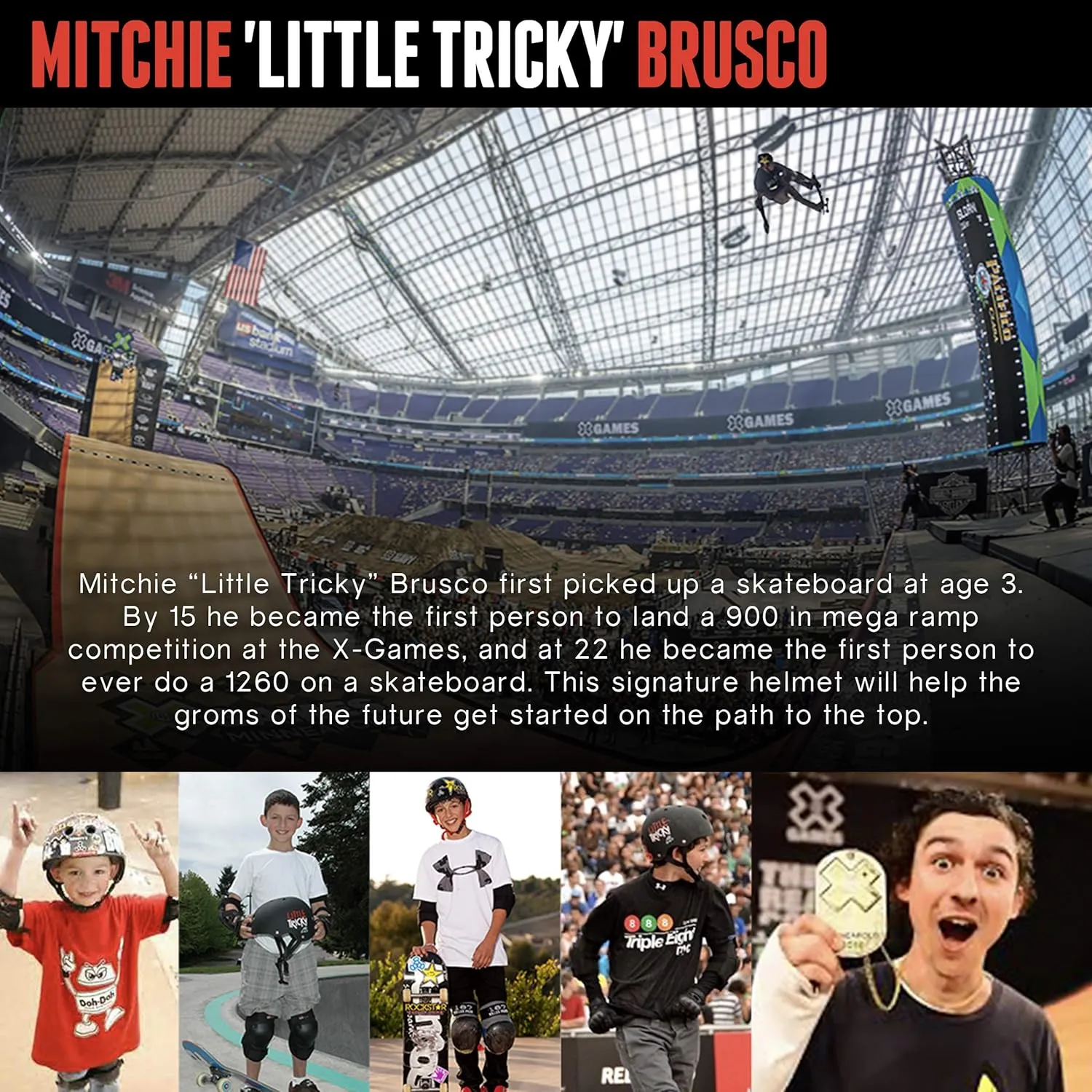 Triple Eight Triple Eight Little Tricky Dual Certified sweatsaver Kids Skateboard and Bike Helmet