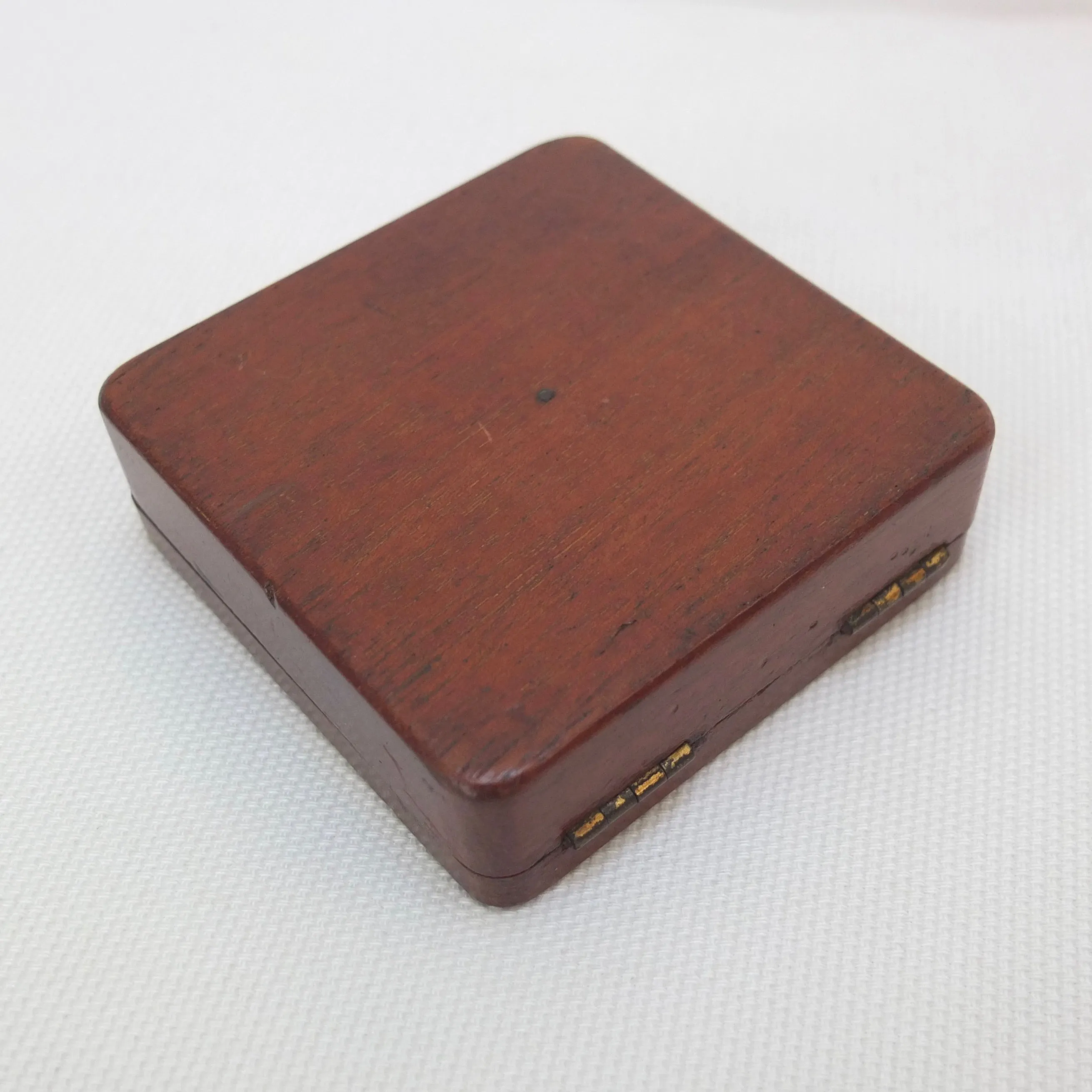 Victorian Wooden Cased Pocket Compass c.1880