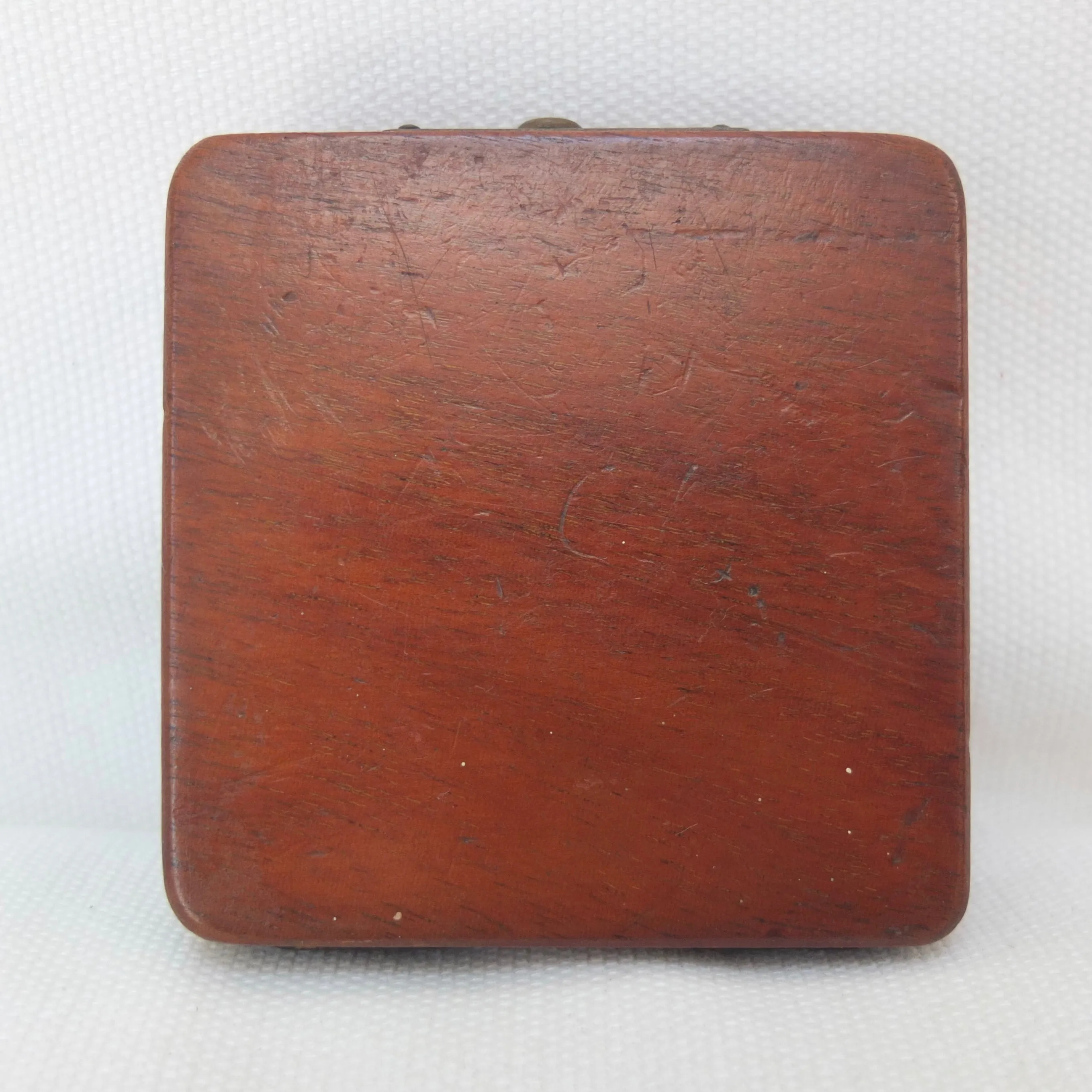Victorian Wooden Cased Pocket Compass c.1880