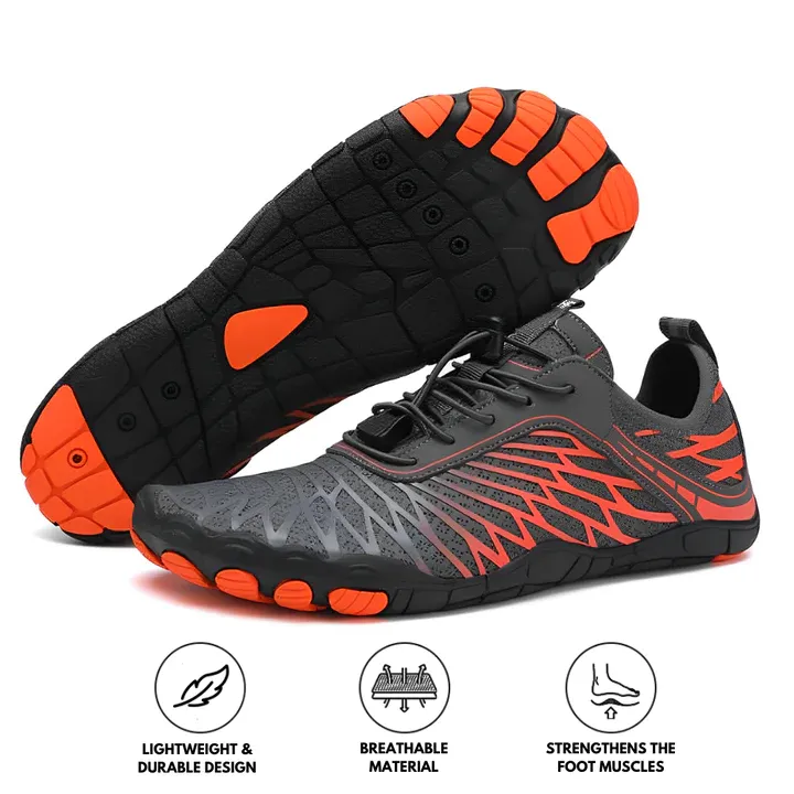 Wide Toe Box Non-Slip,Lorax Pro,Waterproof,Breathable Barefoot Men Women's Hiking Shoes