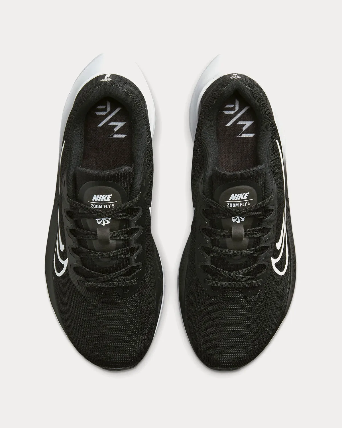 Zoom Fly 5 Black / White Running Shoes